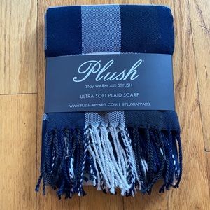 Plush Apparel Ultra Soft Plaid Scarf